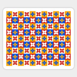 Blooming Floral Pattern Sticker